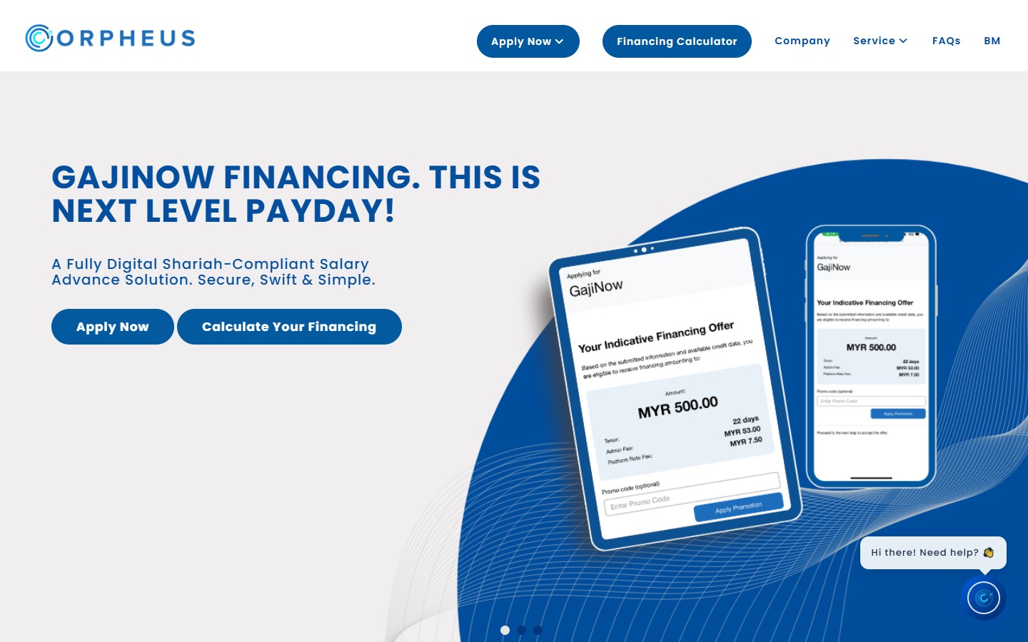 Orpheus Capital website