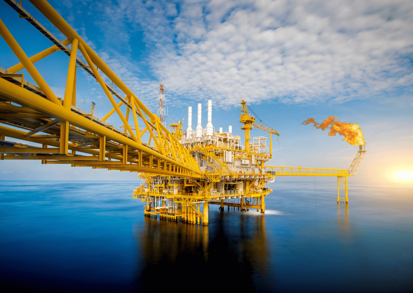 Industrial onshore operation