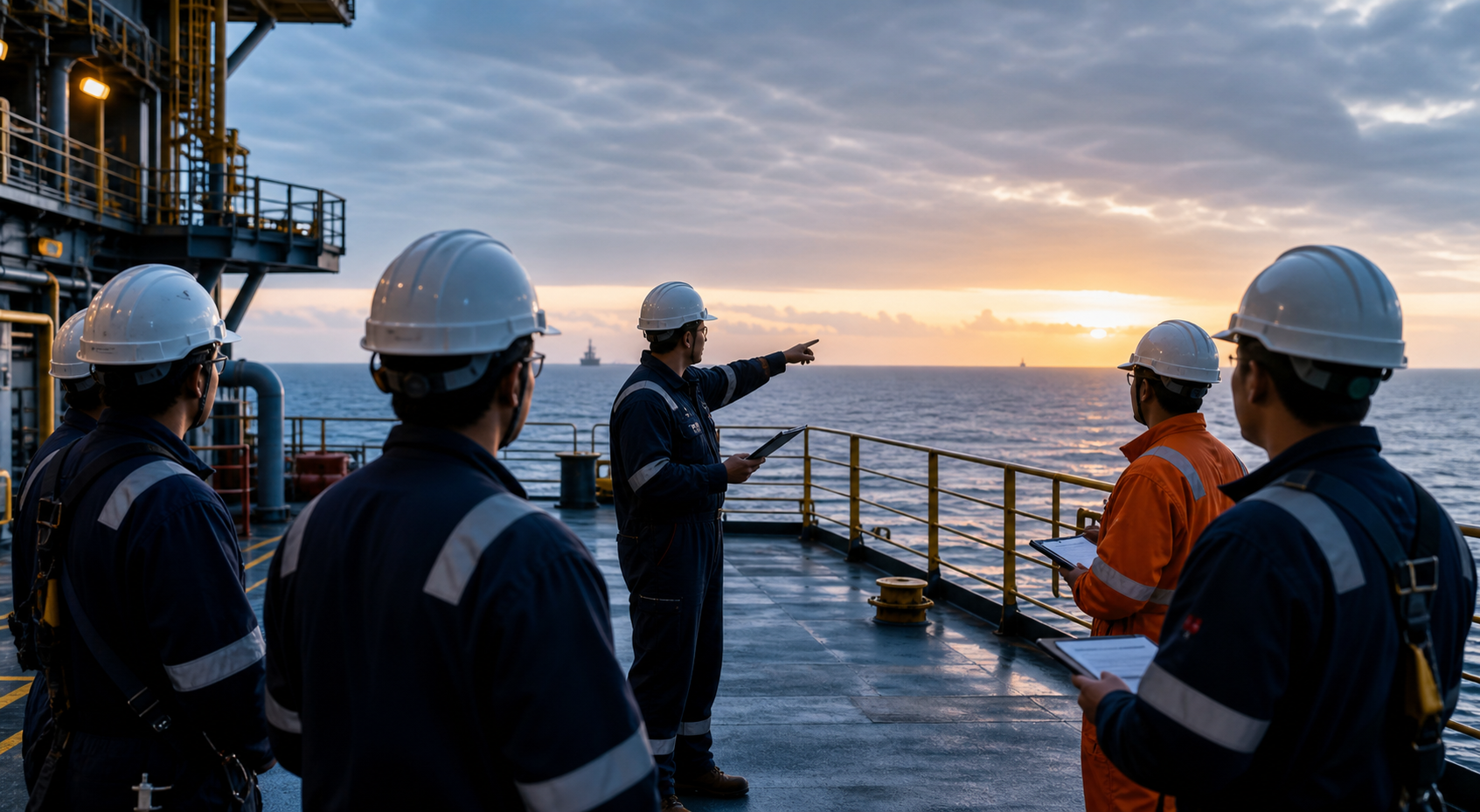 Offshore safety and operations planning